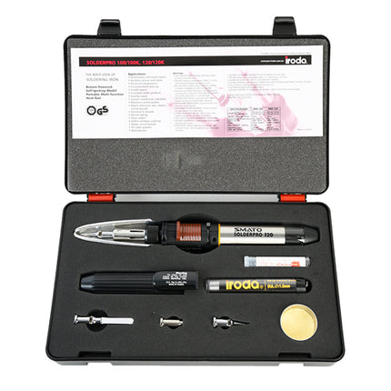 SMATO Gas Soldering Iron Set PRO-120K