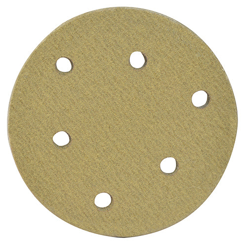 HANSHIN Sander Disc 125mm (5')*6Hole60#(Hook & Loop)