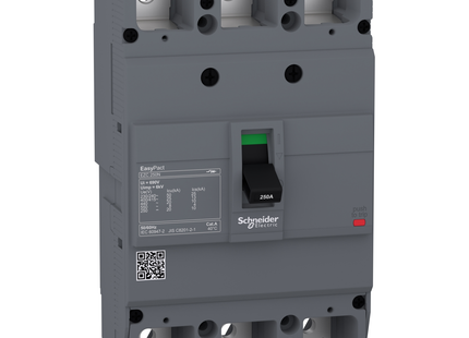 Schneider Electric EZC250N3225  circuit breaker Easypact EZC250N - TMD - 225 A - 3 poles 3d