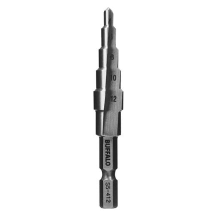 SESHIN BUFFALO Step Drill, Hex Shank 12mm–35mm