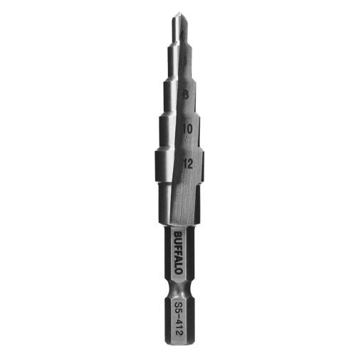 SESHIN BUFFALO Step Drill, Hex Shank 12mm–35mm