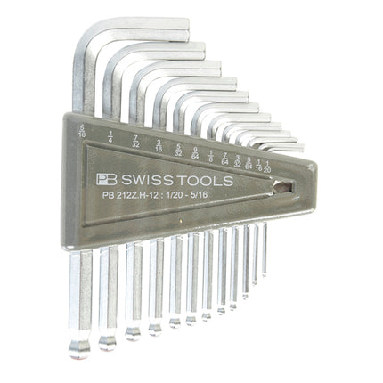 PB SWISS Ball Hex Key Set Short 212.ZH CN
