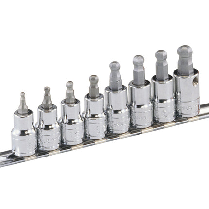 GENIUS TOOLS Hex Bit Socket Set Ball Point
