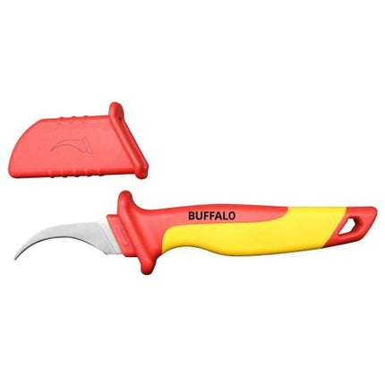 SESHIN BUFFALO Insulated Electrician's Knife SB-IEH180