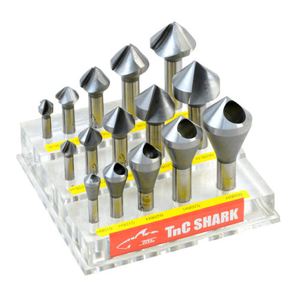 TNC SHARK Countersink Set 1F,3F,Cross-Hole