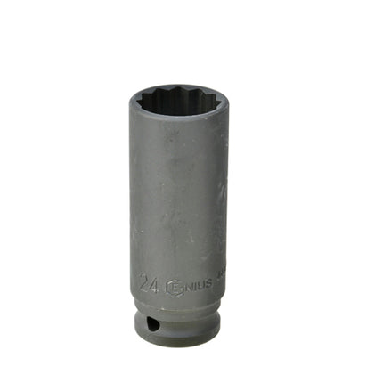 GENIUS TOOLS Slim Long Impact Socket 12-Point 448508
