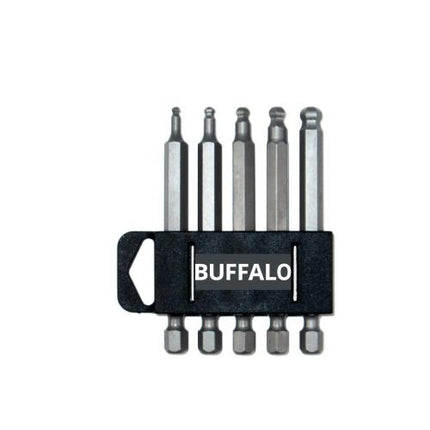 SESHIN BUFFALO Ball Hex Bit Set SB-BBS75