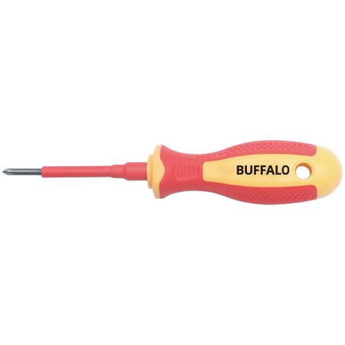 SESHIN BUFFALO Insulated Screwdriver SB-304I(PH2*6.0*100mm) (+)
