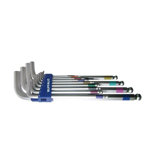 SESHIN BUFFALO Ball Hex Key Set Extra Long SB-JBL13