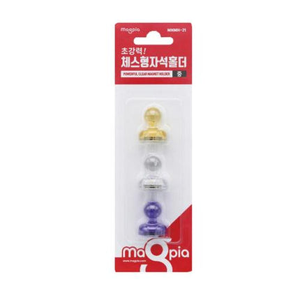 MAGPIA Chess-Type Transparent Magnetic Holder MNMH-12