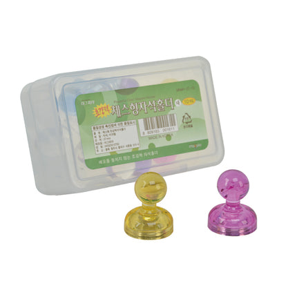MAGPIA Chess-Type Transparent Magnetic Holder MNMH-12-10