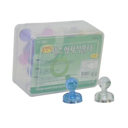 MAGPIA Chess-Type Transparent Magnetic Holder MNMH-12-10