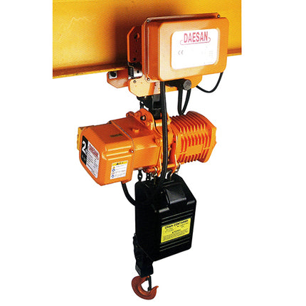 DAESAN Electric Chain Hoist with Motorized Trolley DSSM-1S 1 t
