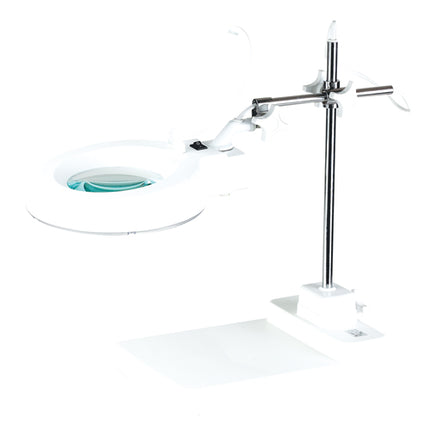 BLUETEC Illuminated Bench Magnifier 3–8× BD-LB3