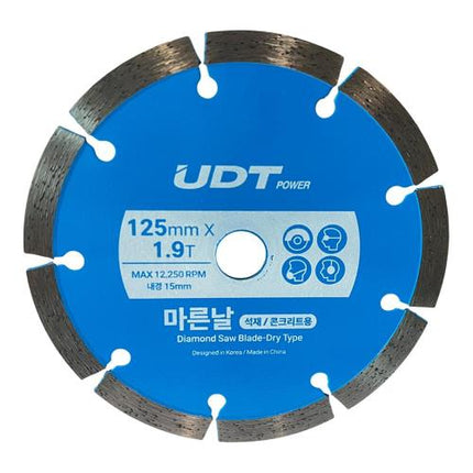 UDT Dry Diamond Blade, Ø105–180 mm
