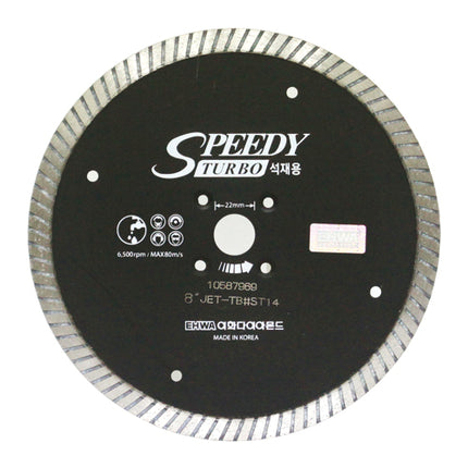 EHWA Turbo Diamond Blade, Ø80–350 mm