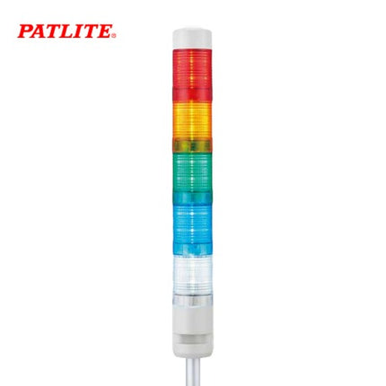 PATLITE Signal Tower Light, LED, L-Bracket, 5-Tier MR4-502L-RYGBC