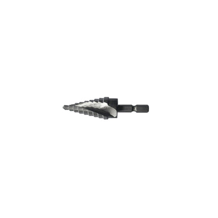 TNC SHARK Step Drill, Twist Type, Hex Shank