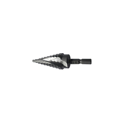 TNC SHARK Step Drill, Twist Type, Hex Shank