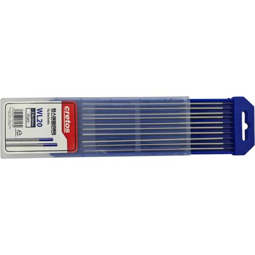 CRETOS Tungsten Electrodes, 2% lanthanated (WL20, blue)