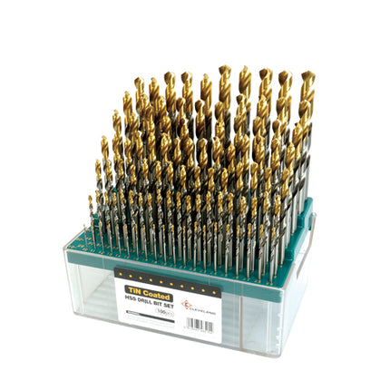 CLEVELAND HSS Coated Drill Set (Gold-P)