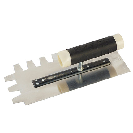 DAEKON Notched Trowel Stainless 300x100x0.8(Notch6x15)