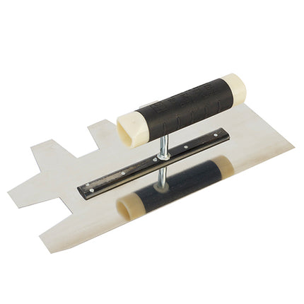 DAEKON Notched Trowel Stainless 300x100x0.8(Notch6x15)