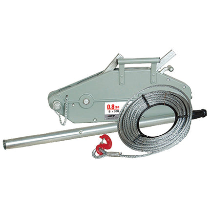 UDT Hand Wire Rope Winch UD-0.8W 800 kg