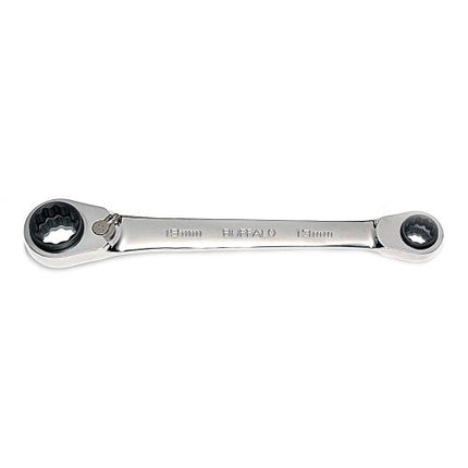 SESHIN BUFFALO Ratchet Offset Wrench Adjustable 4-in-1