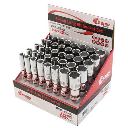 SESHIN BUFFALO Long Bit Socket Set LBS70S