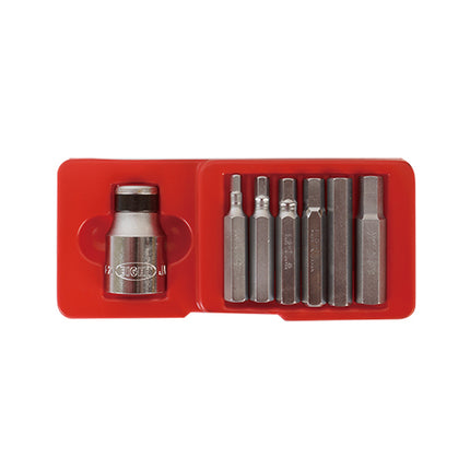 EIGHT Hex Bit Socket Set 21HB-S6