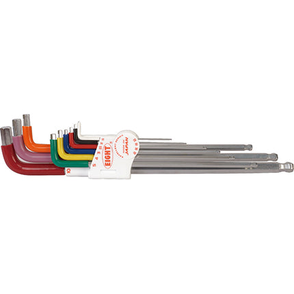 EIGHT Ball Hex Key Set Super Extra Long
