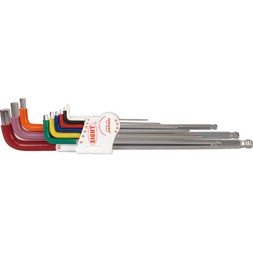 EIGHT Ball Hex Key Set Super Extra Long