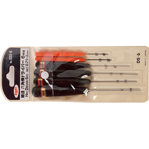 EIGHT Hex Screwdriver Set