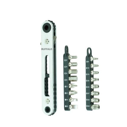 SESHIN BUFFALO Mini Ratchet & Bit Set SB-RBS17