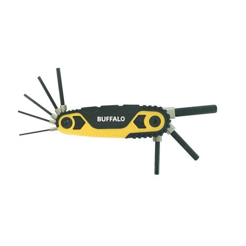 SESHIN BUFFALO Folding Hex Key Set Locking