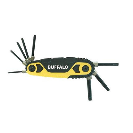 SESHIN BUFFALO Folding Star Key Set Locking