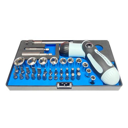 SESHIN BUFFALO Ratchet Screwdriver Set SB-FHR38