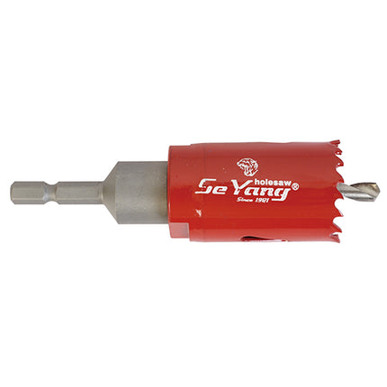 SEYANG Bi-Metal Hole Saw, Hex Shank 14mm–21mm