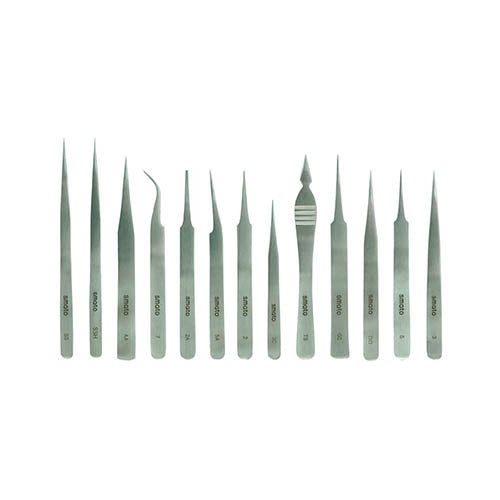 SMATO Tweezers Set 13PCS
