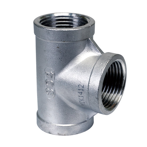 MK Stainless Threaded Tee