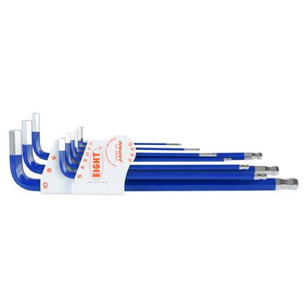 EIGHT Color Ball Hex Key Set Long