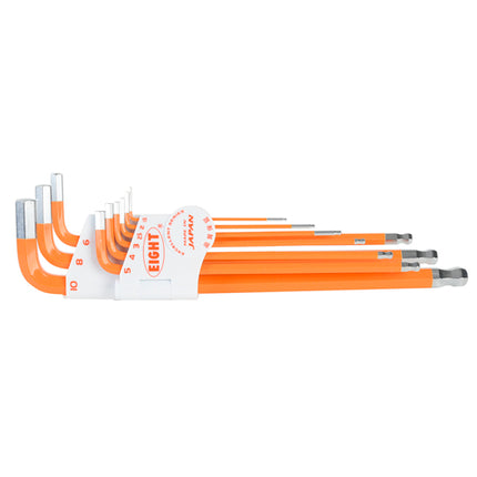 EIGHT Color Ball Hex Key Set Long