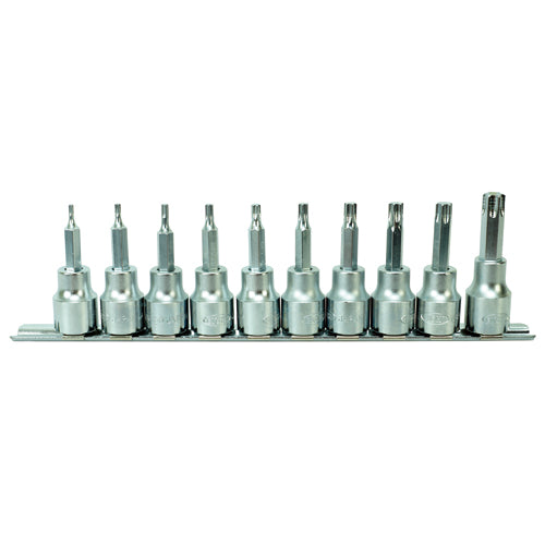 EIGHT Star Bit Socket Set 21XSB-10