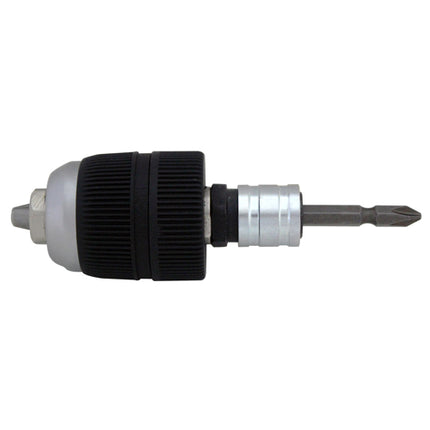 PYEONHANSON Quick-Change Keyless Chuck 1–13mm, with Lock, Hex Bit Shank