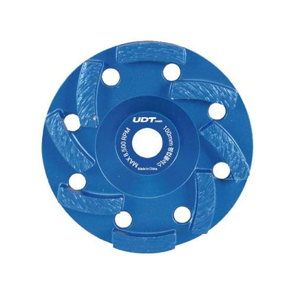 UDT Diamond Cup Wheel, Single Row, Ø100–180 mm