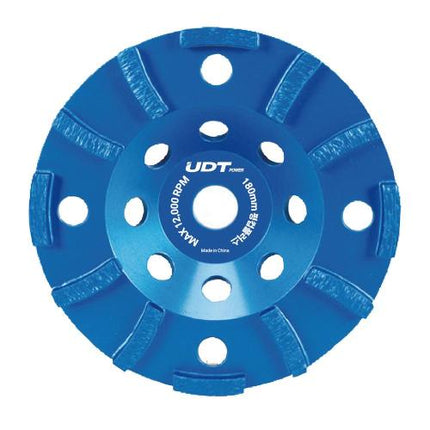 UDT Diamond Cup Wheel, Single Row, Ø100–180 mm