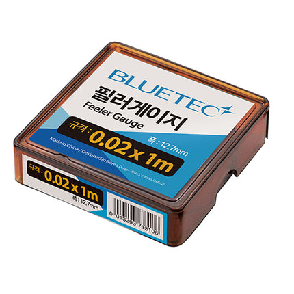 BLUETEC Feeler Gauge 0.01–0.2 mm 1 m roll