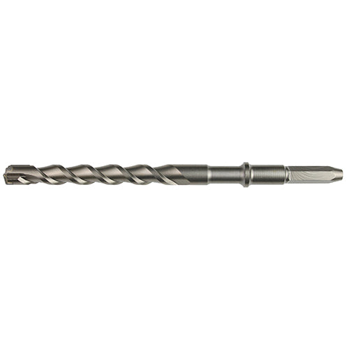UDT 4-Cutter Hex Shank Hammer Drill Bit Ø12.7 × 500 mm