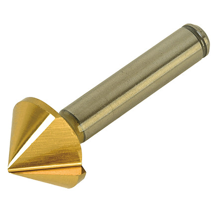 SMATO Single-Flute Countersink 6mm–40mm, TiN Coated